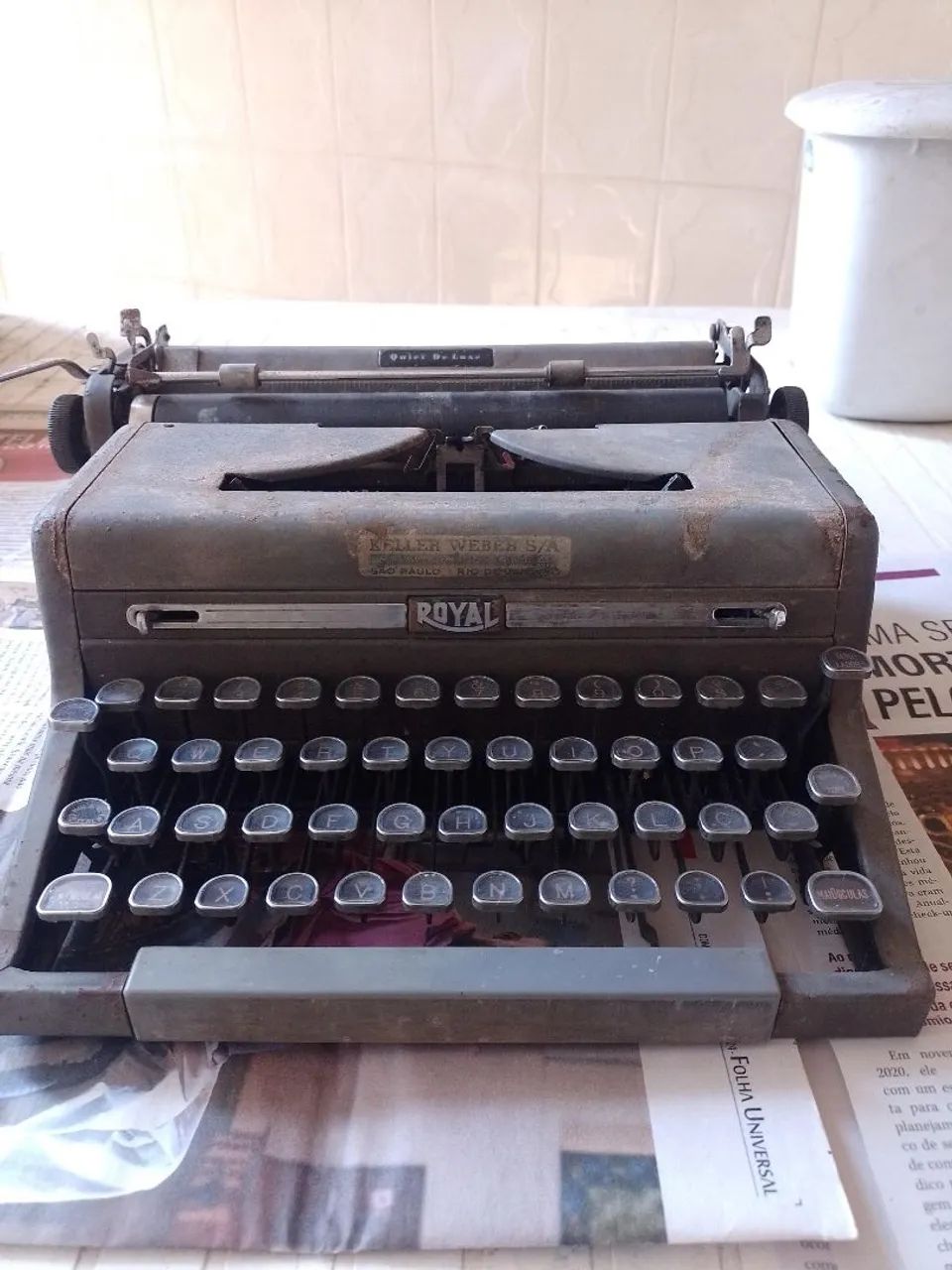Máquina de escrever  - Foto 3
