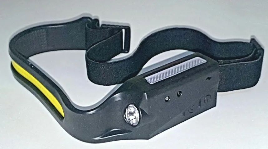 Lanterna de Cabeça USB - Foto 2