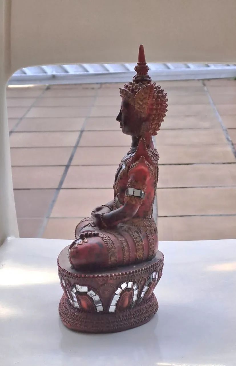 Pequena estátua de buda (decorativa - Foto 2