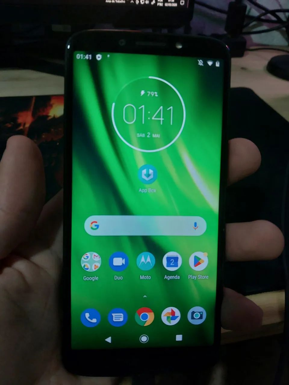 Moto G6 Play 32GB Funcionando + Caixa - Foto 2