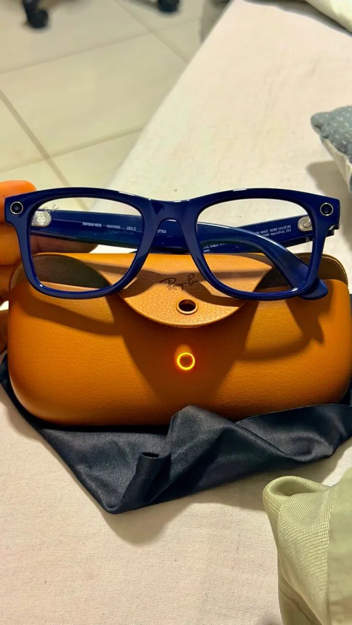 Rayban meta azul 