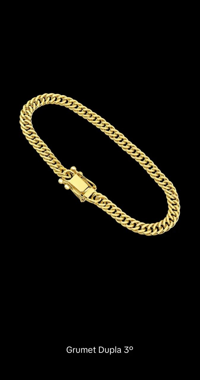 Pulseiras banhada a ouro 18k - Foto 5