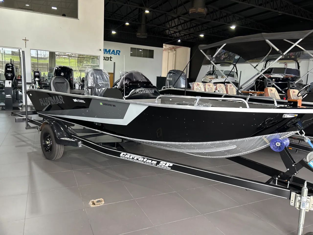 Lancha Fluvimar Cherokee 180 + 100hp