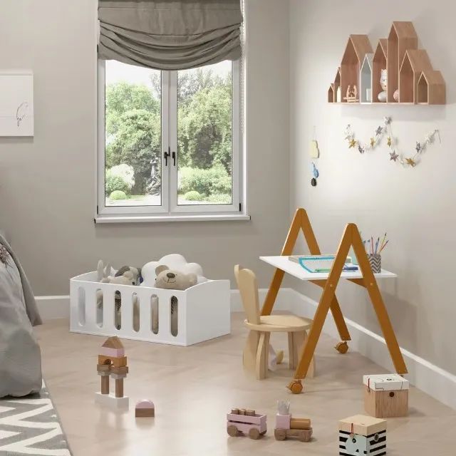 Mini Berço para bebê Branco - Foto 2