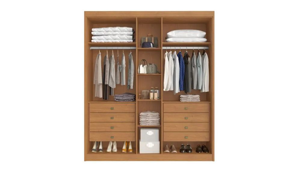 Guarda roupa 100%  MDF 2.16 cm largura  - Foto 2