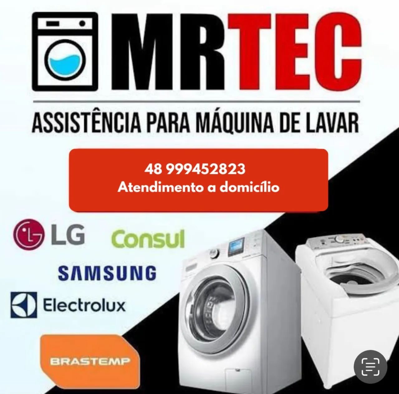 Concerto de máquinas de lavar 