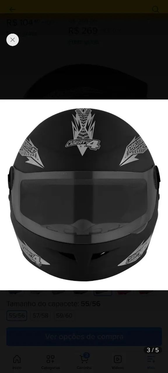 Capacete fechado - Foto 3