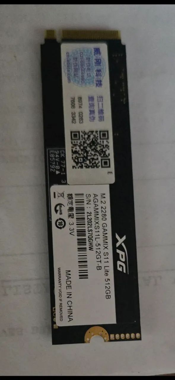 Hd NVME 512gb