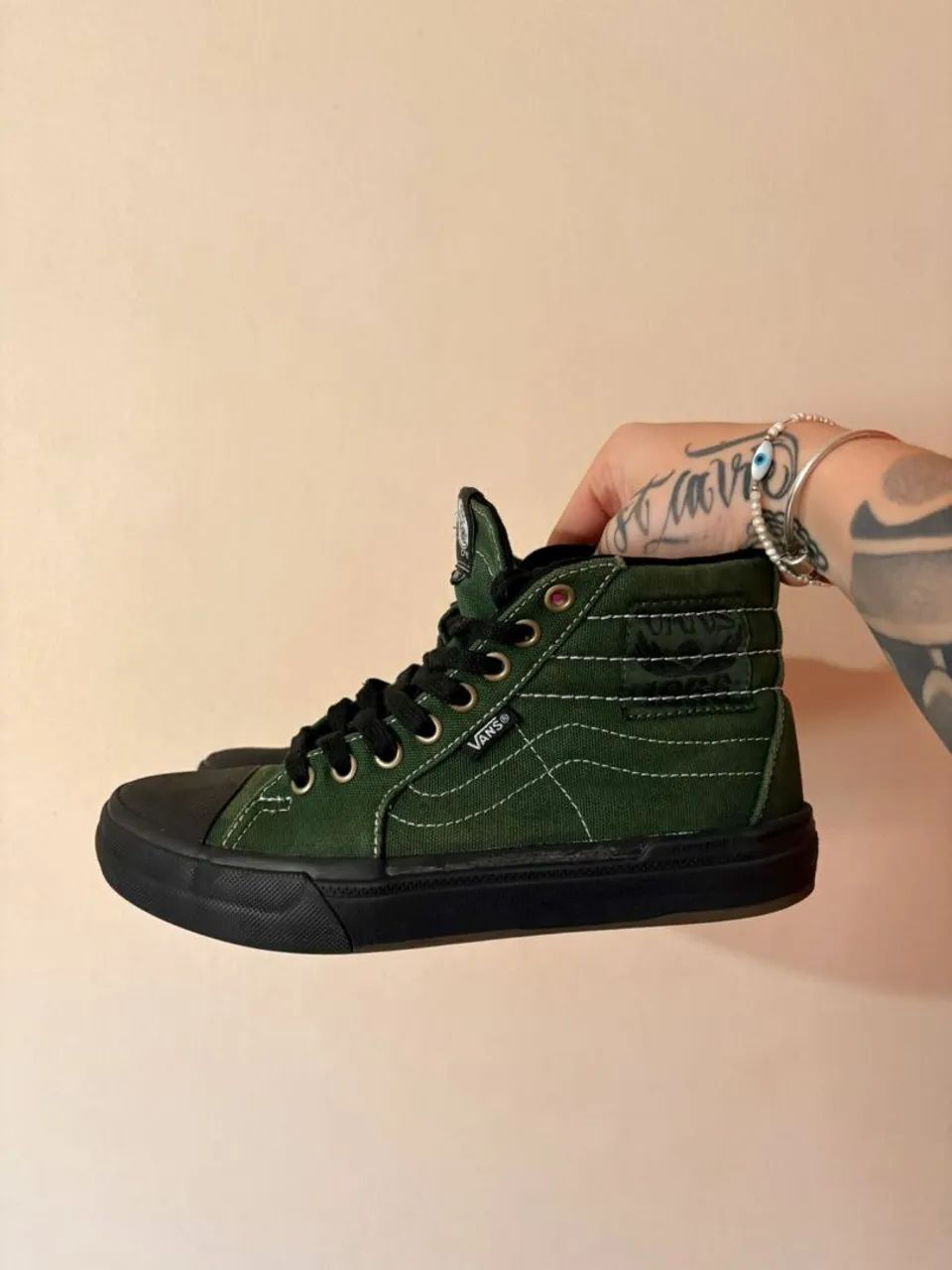 Vans BMX Original<br>Edição Sk8-HI Dakota Roche<br>N° 36<br>Em ótimo estado
