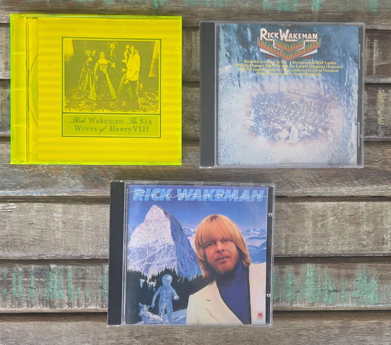 3 CDs clássicos Rick Wakeman - CDs, DVDs etc - Recreio dos