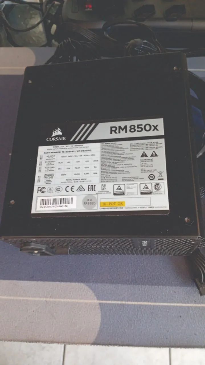 Fonte Corsair RM850x - Foto 2