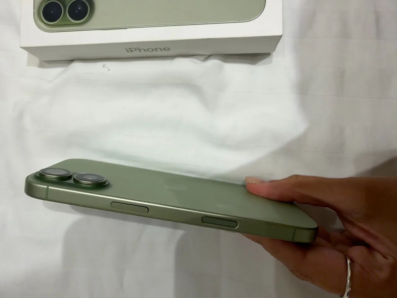 iPhone 17 Verde (Sálvia) | 256 GB | Impecável - Foto 3