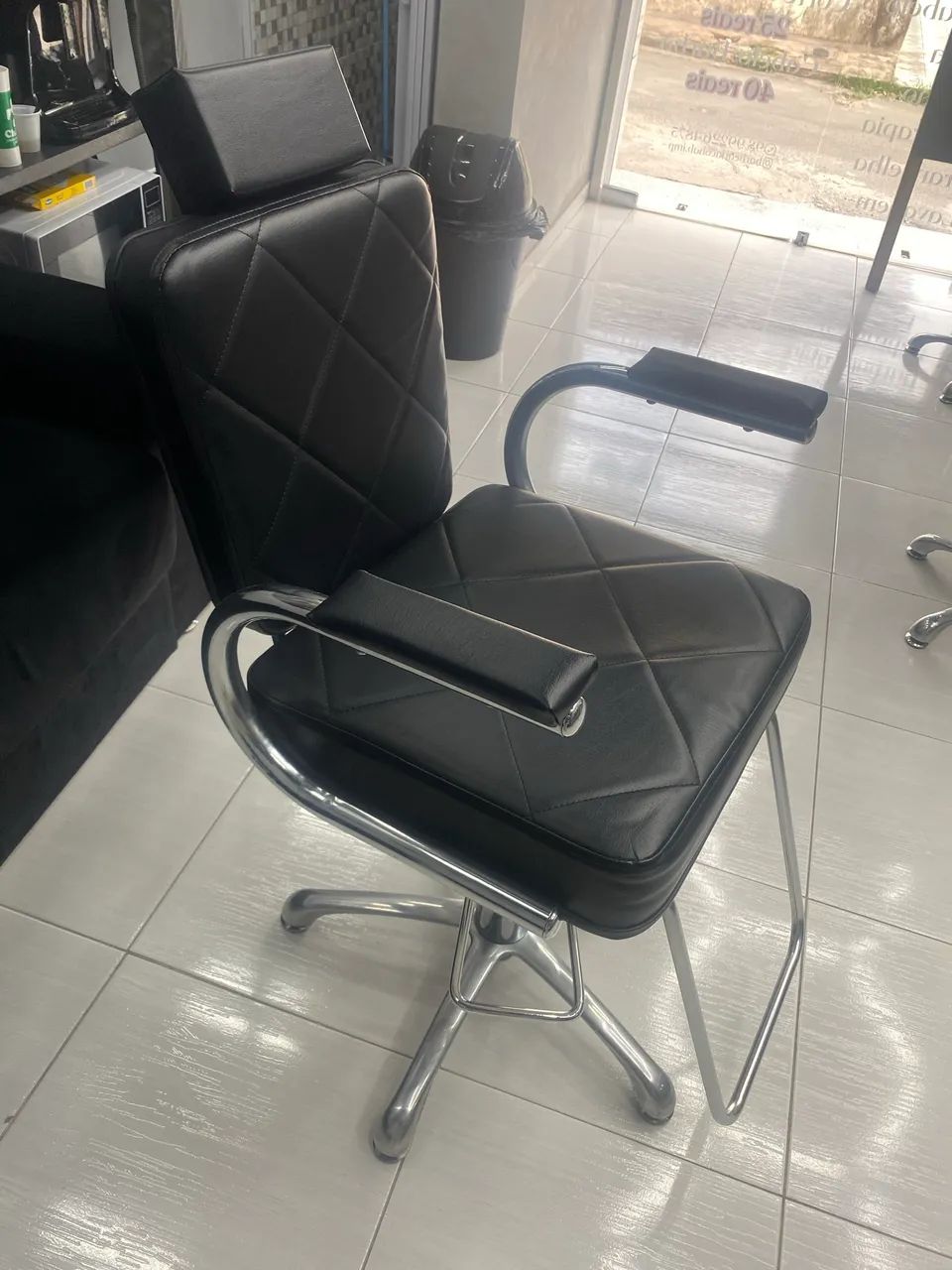 Cadeira de barbeiro hidráulica 