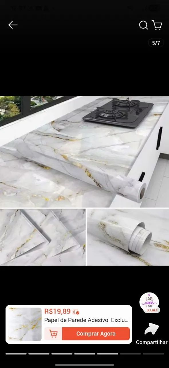 Adesivos Marmorizado  - Foto 4