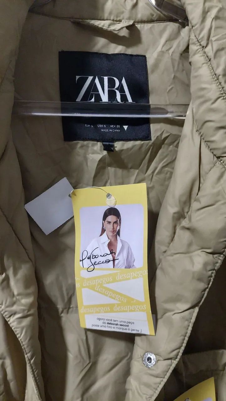 Jaqueta acolchoada Zara - Foto 3