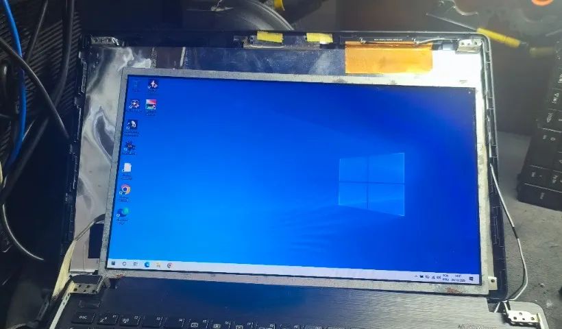 tela de  notebook 14 polegadas bt140gw01v9 led - Foto 3