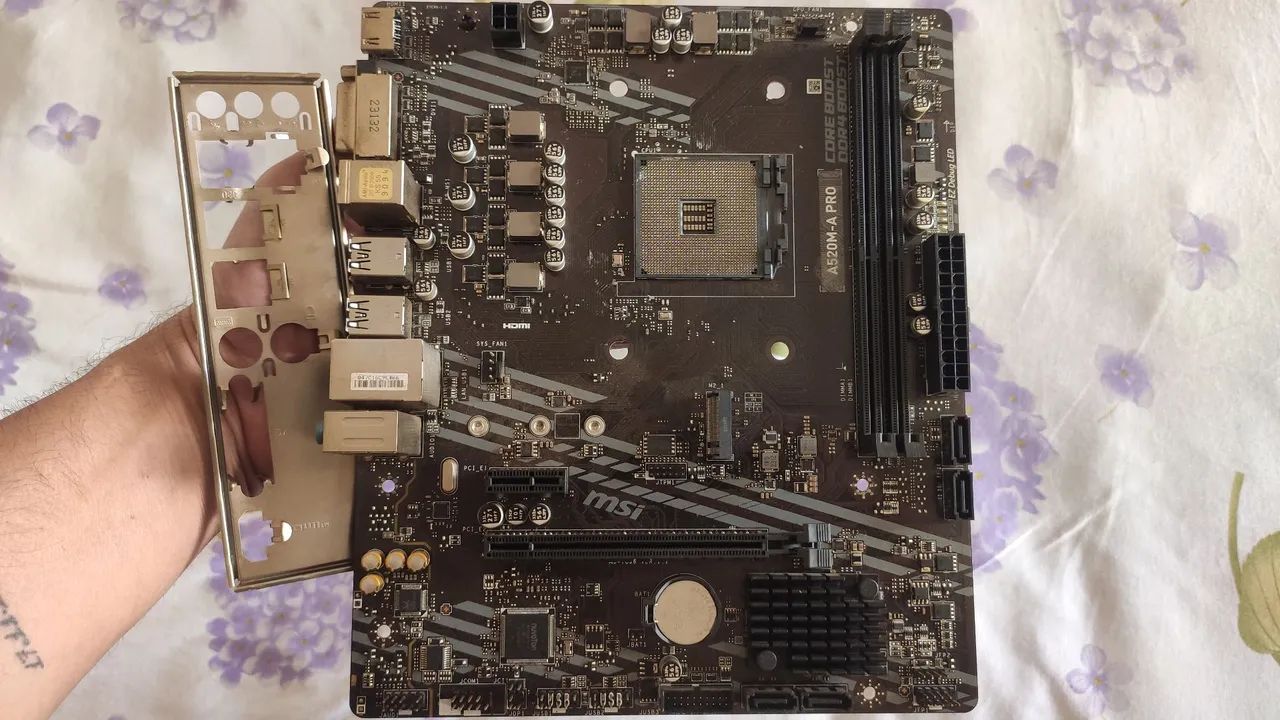 Placa Mãe A520M-Apro - Foto 3