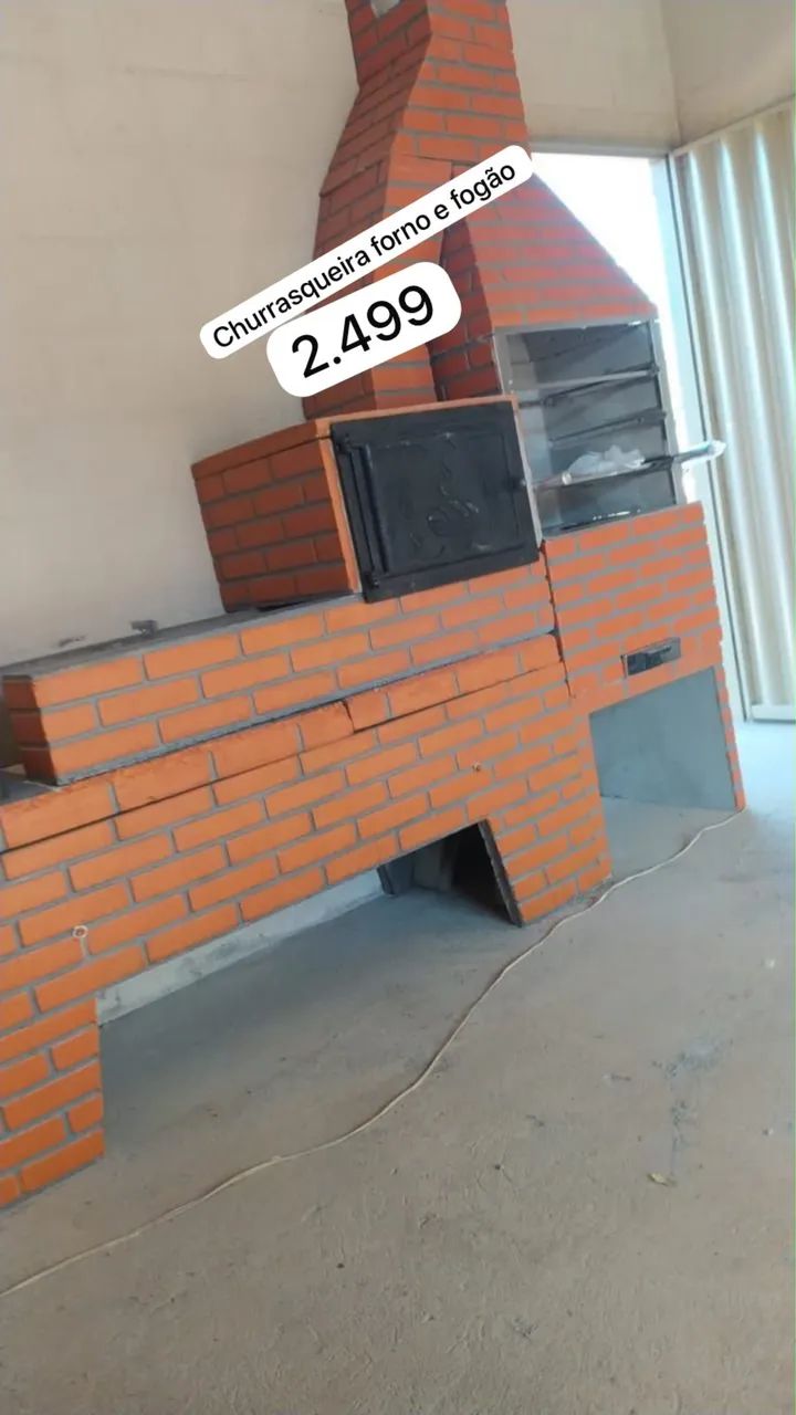 Churrasqueira pré-moldada  - Foto 4