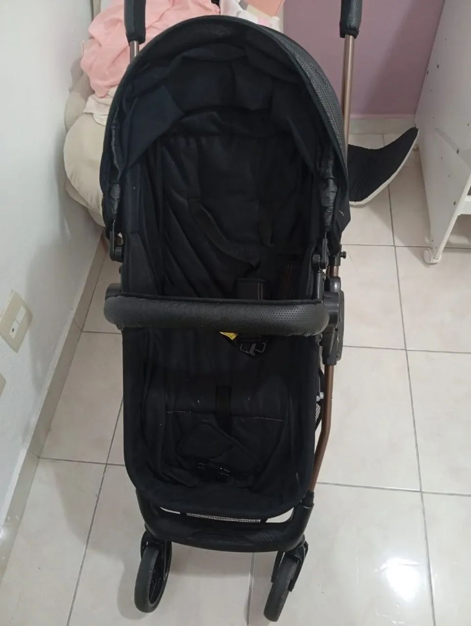 Carrinho de Bebê + Cadeirinha - Foto 5