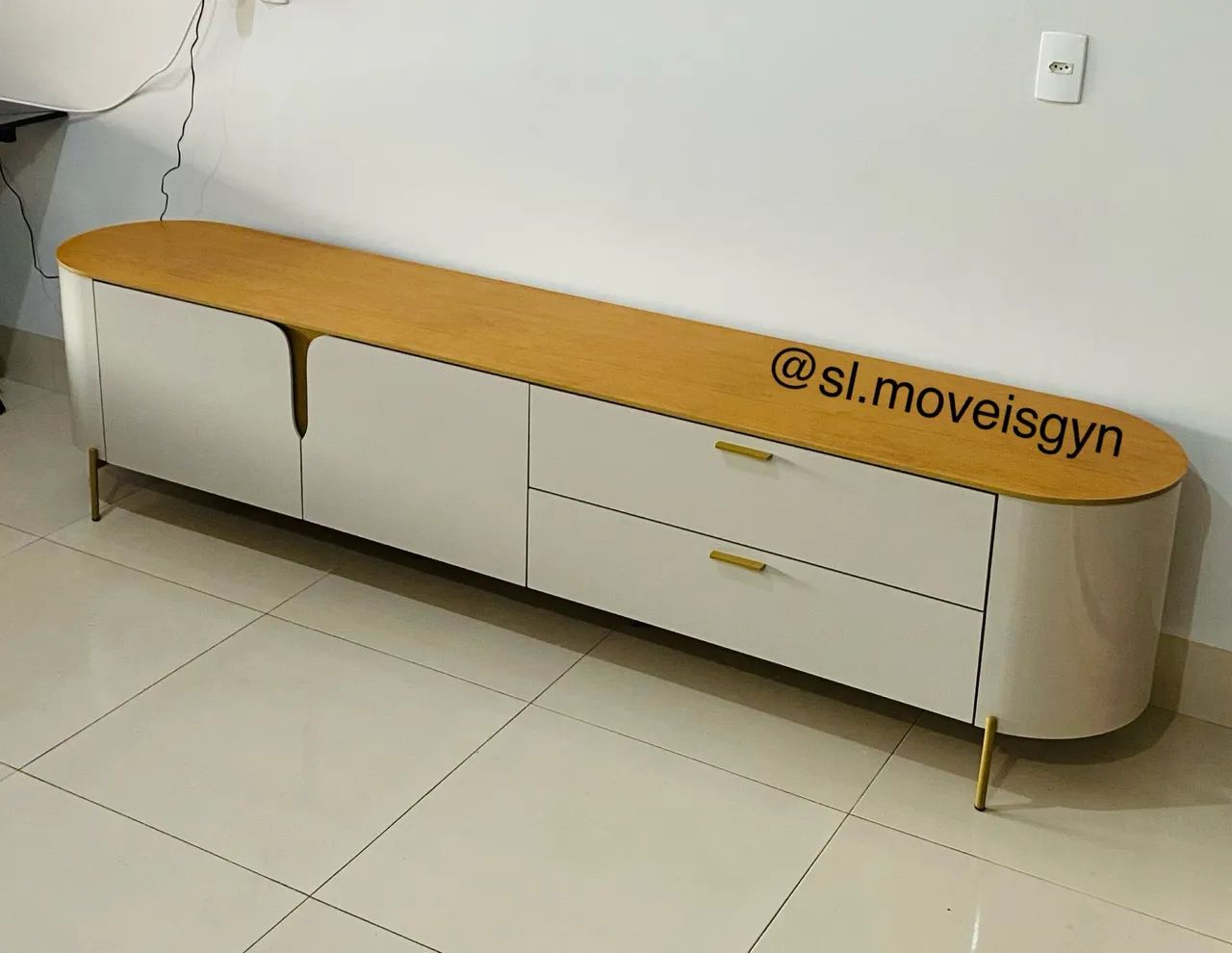 Rack Celine 2,41m 100% MDF - Promoção  - Foto 2