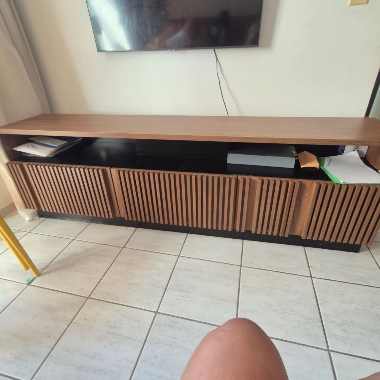 Rack para TV mdp 2 metros - Foto 4