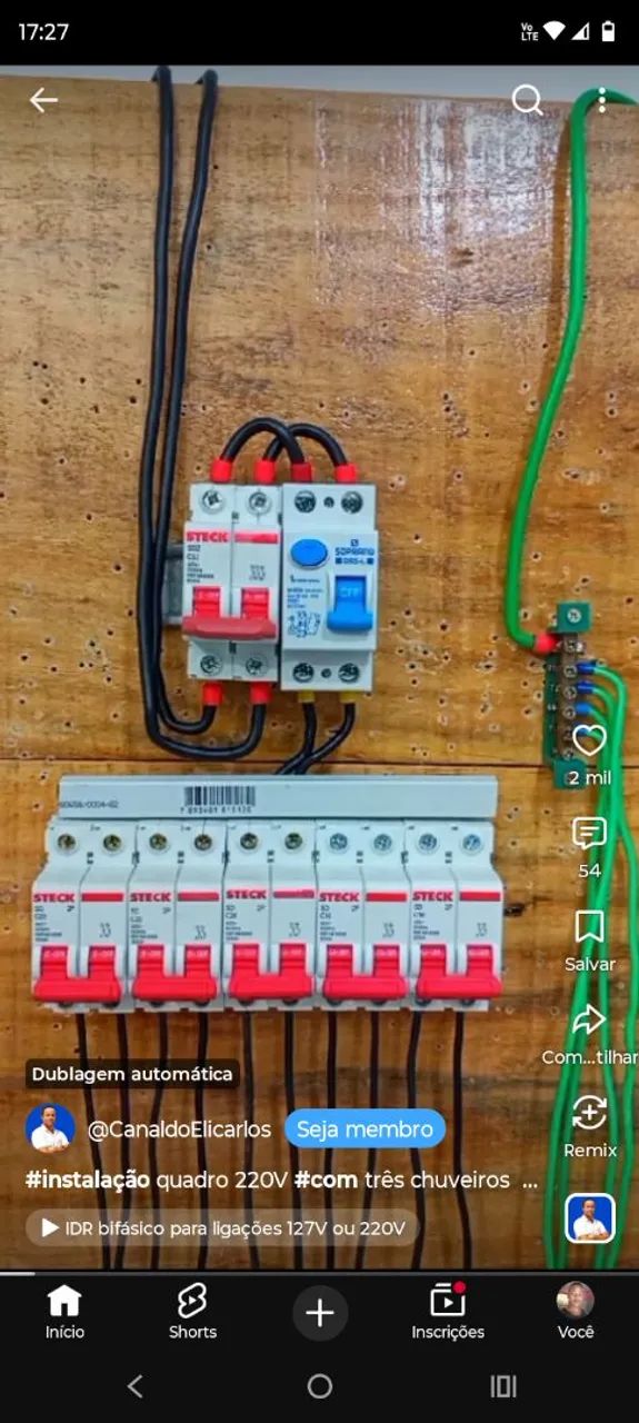 Elétricista disponível 