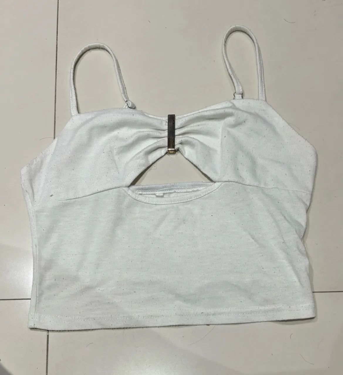 cropped shein branco 