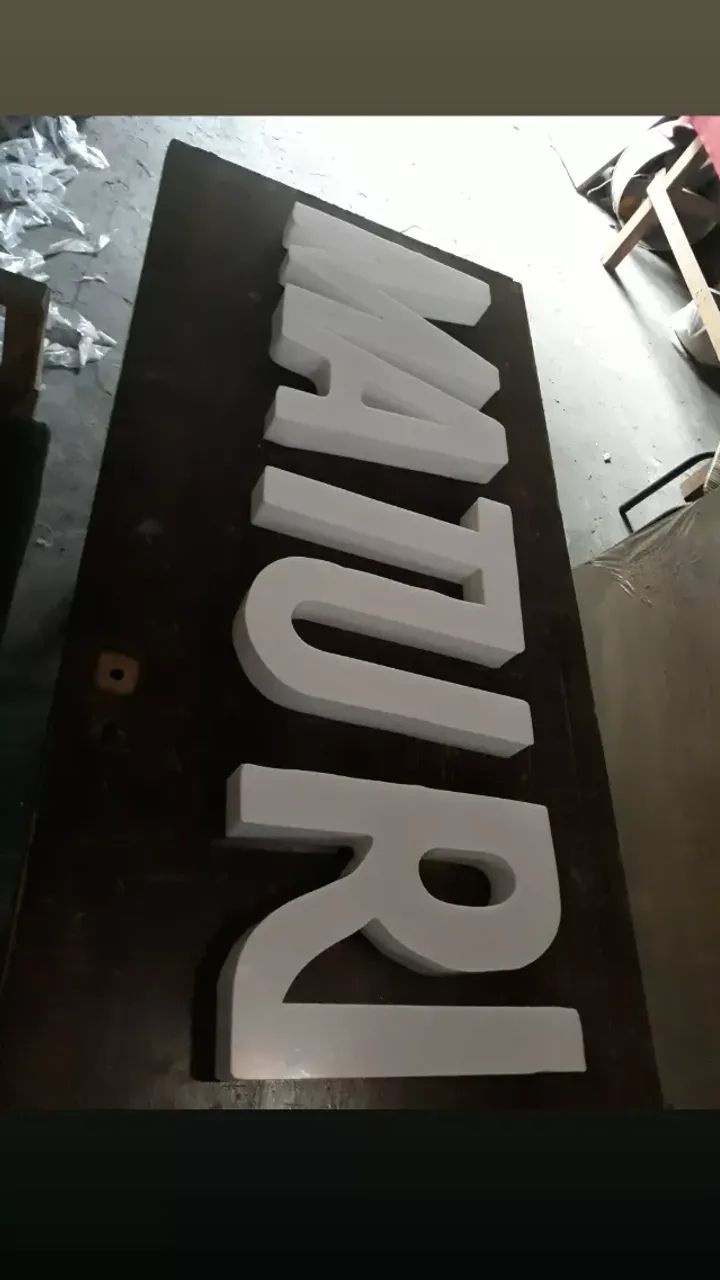 Letras caixa, acrílica e luminosas - Foto 4