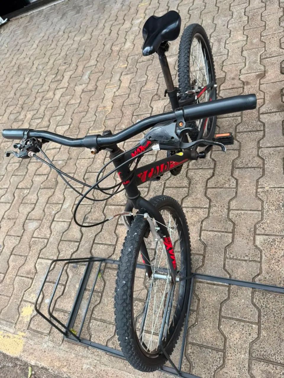 Bicicleta Caloi Aro 24 com marchas Usada  - Foto 2