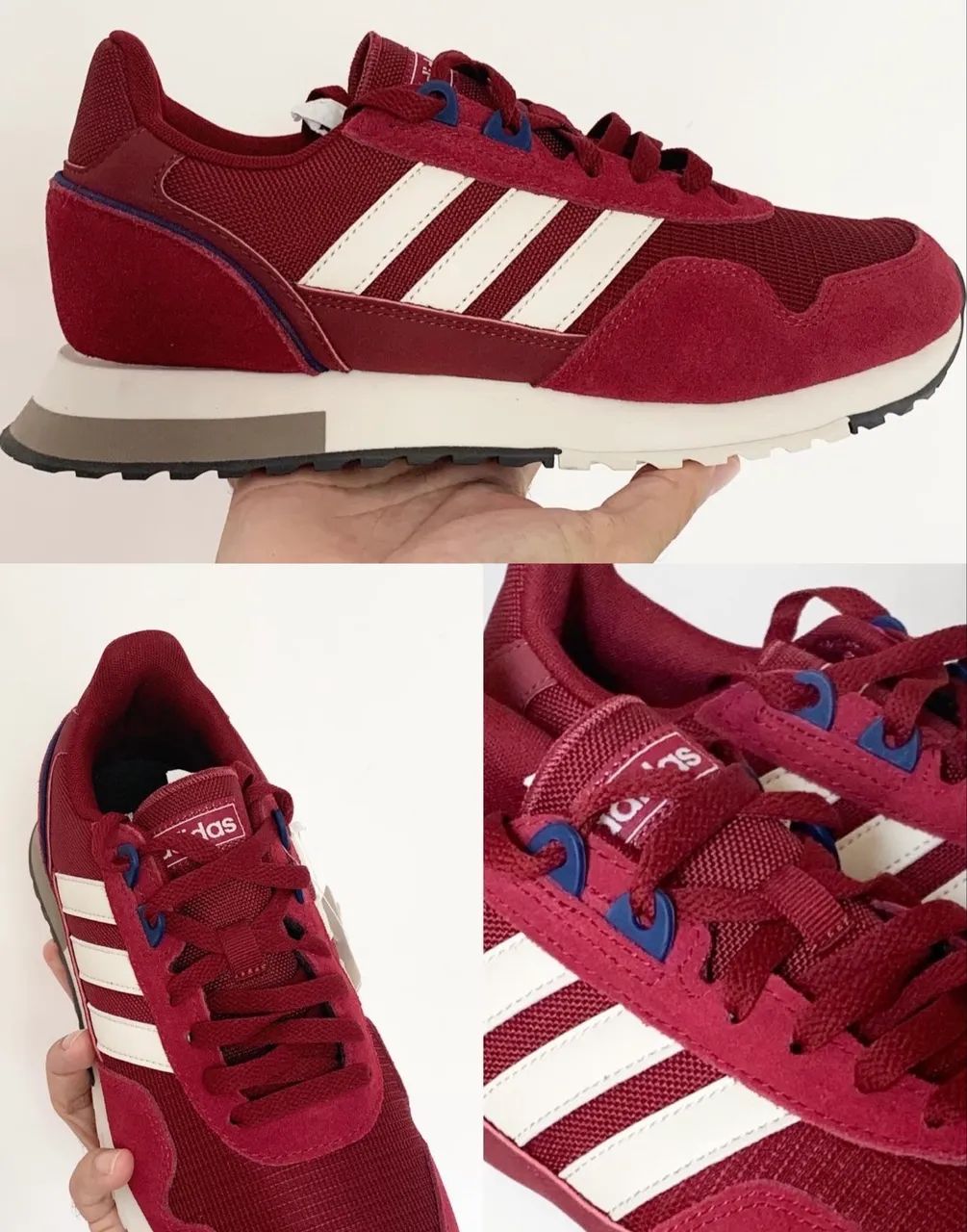 Tênis Adidas - Vinho - 38 - Foto 3