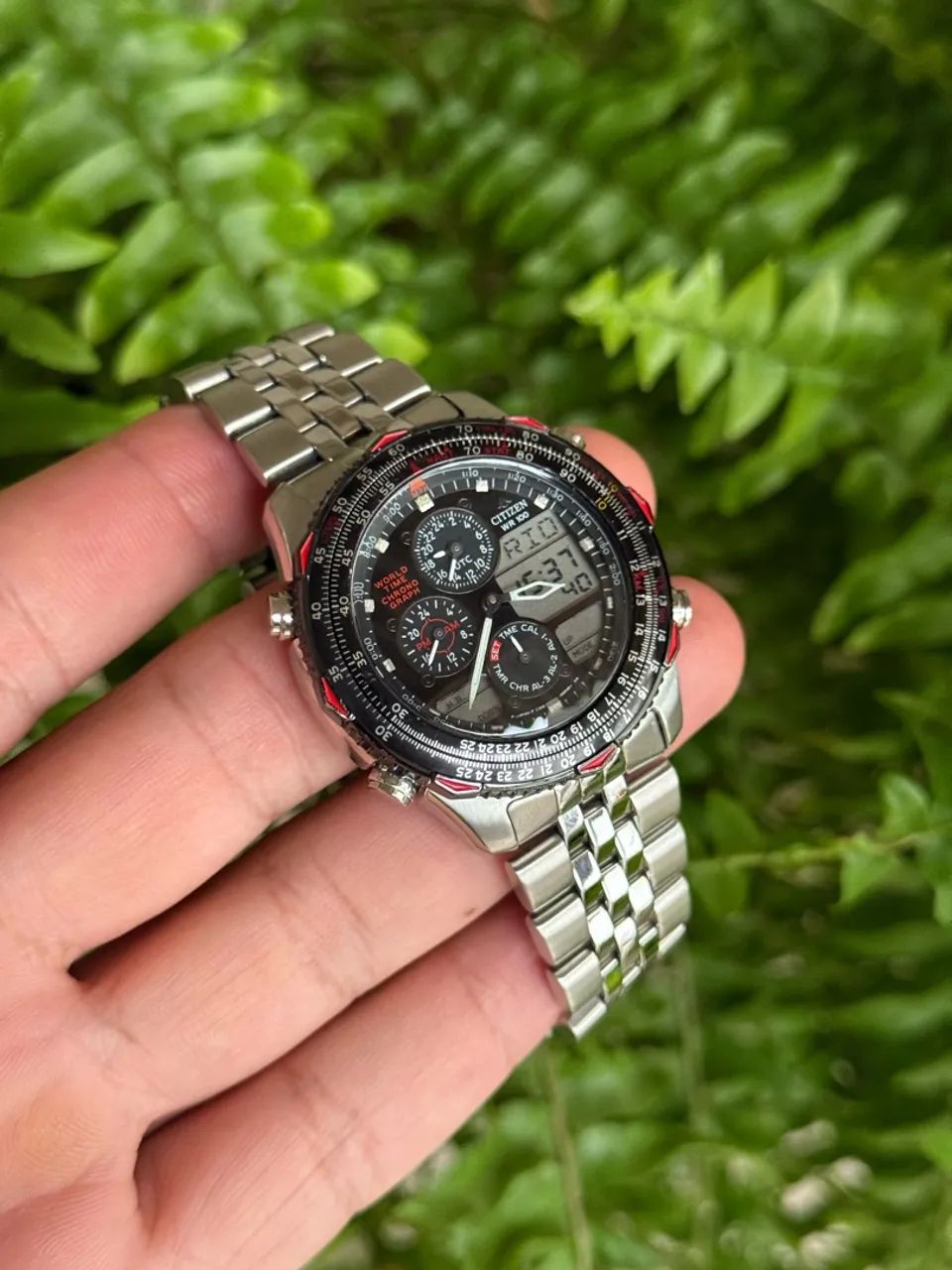 Relógio Citizen C300 Red Devil Horal Mindial  - Foto 4