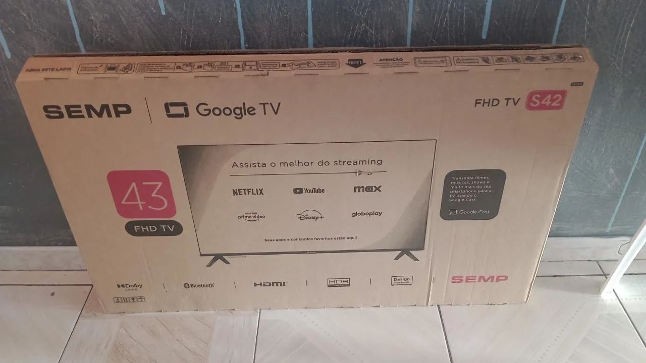 Caixa de TV de 43 polegadas  - Foto 2