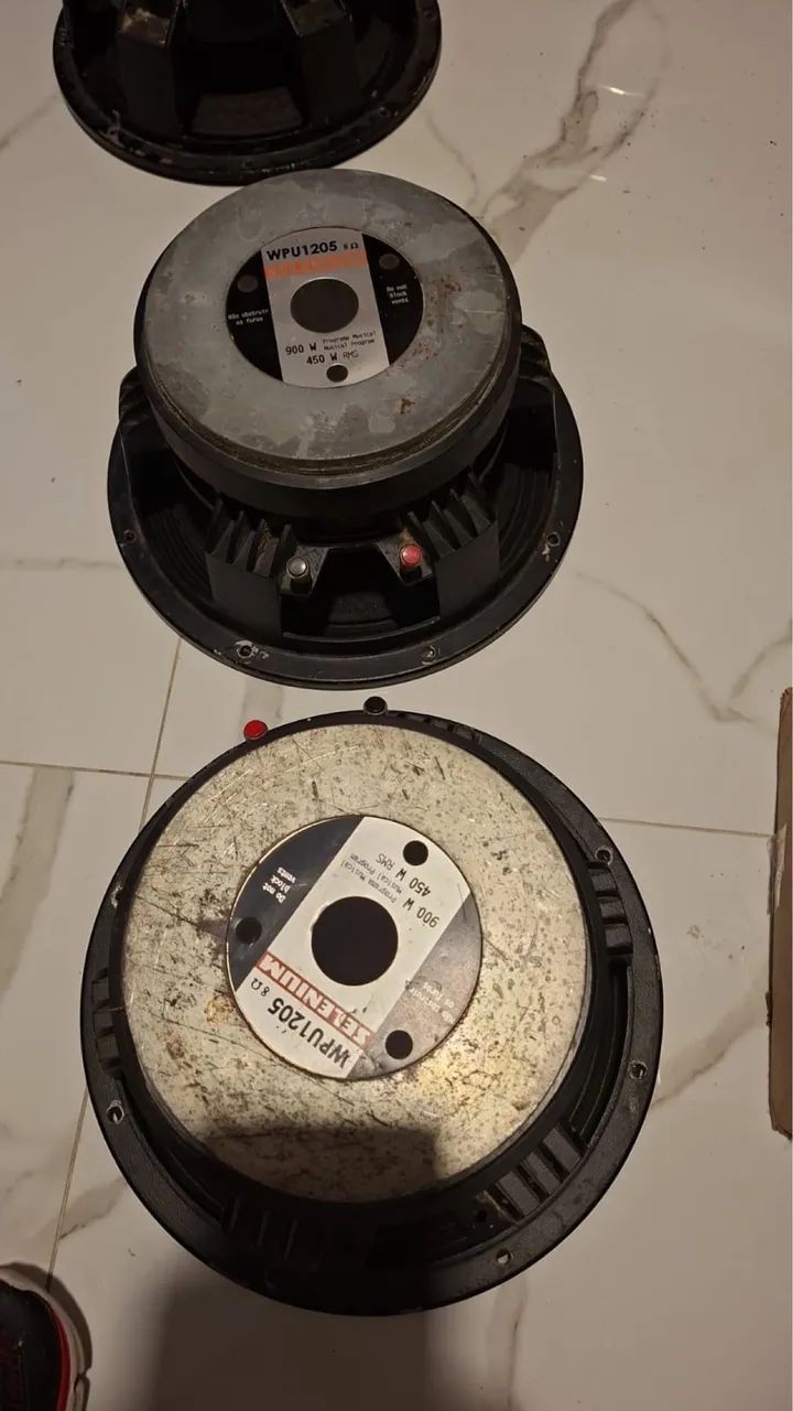 Vendo 3 bocas de som 12 polegadas wpu  - Foto 3