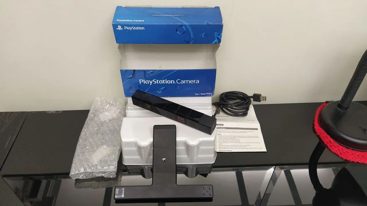 PS4 Câmera completa na caixa