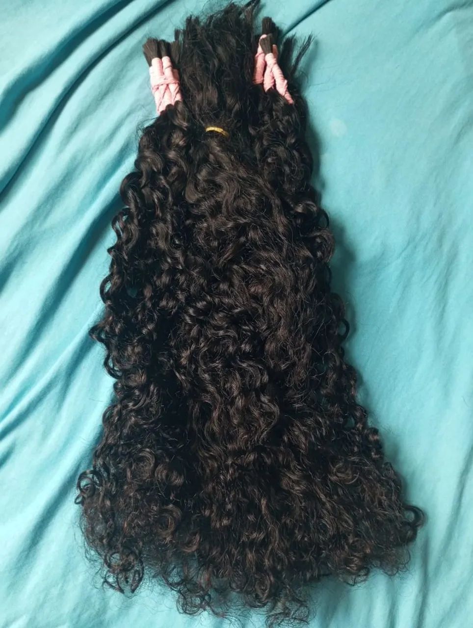 Vendo cabelo humano cacheado  - Foto 4