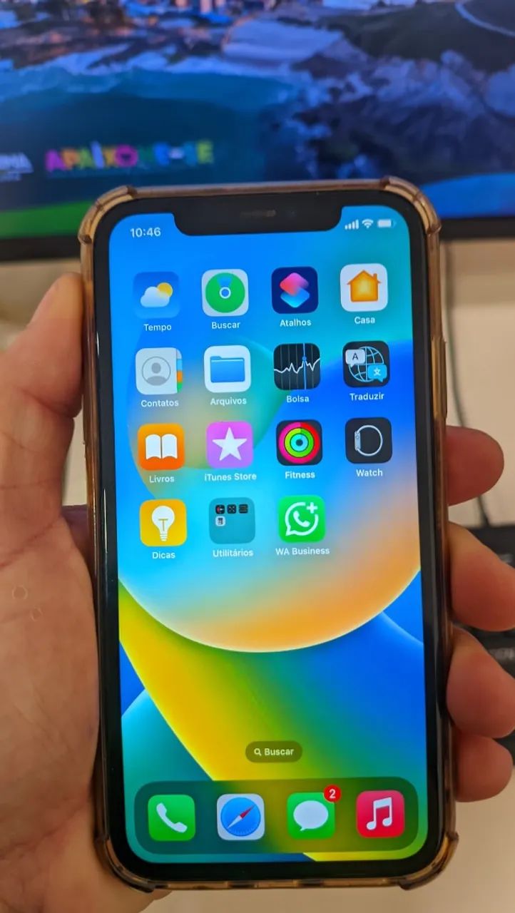 iPhone 11 64GB preto super conservado - Foto 3