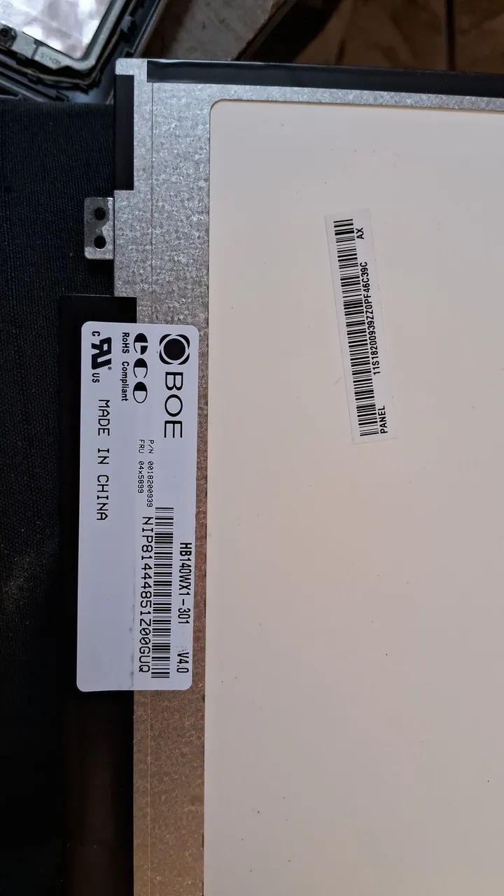 Tela Led notebook 14polegadas slim 30 pinos - Foto 2