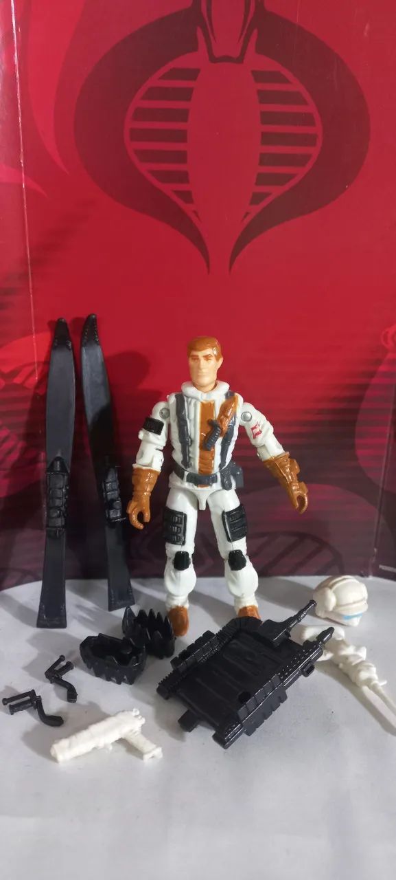 Boneco Comandos em Ação Nevasca 1992 (impecável)