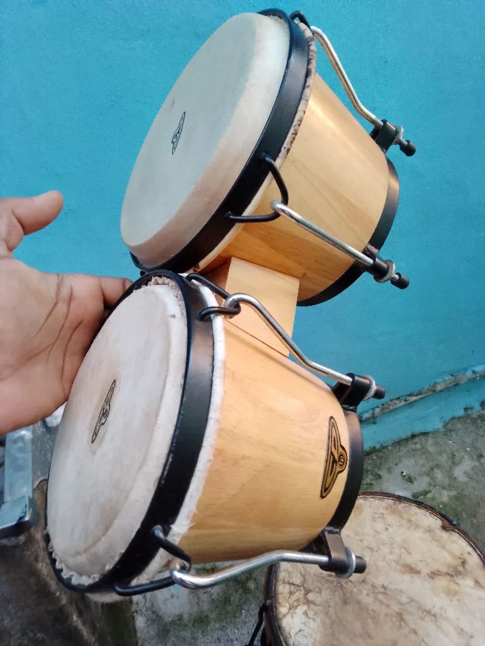 Bangô instrumento de percussão  - Foto 4