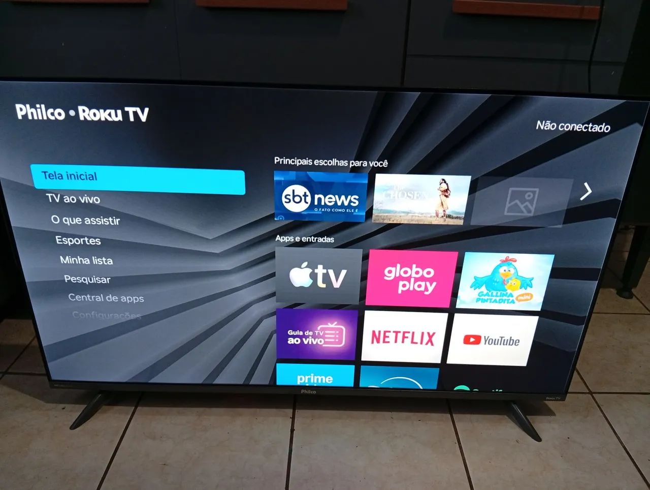 Tv Philco Roku 43 polegadas 