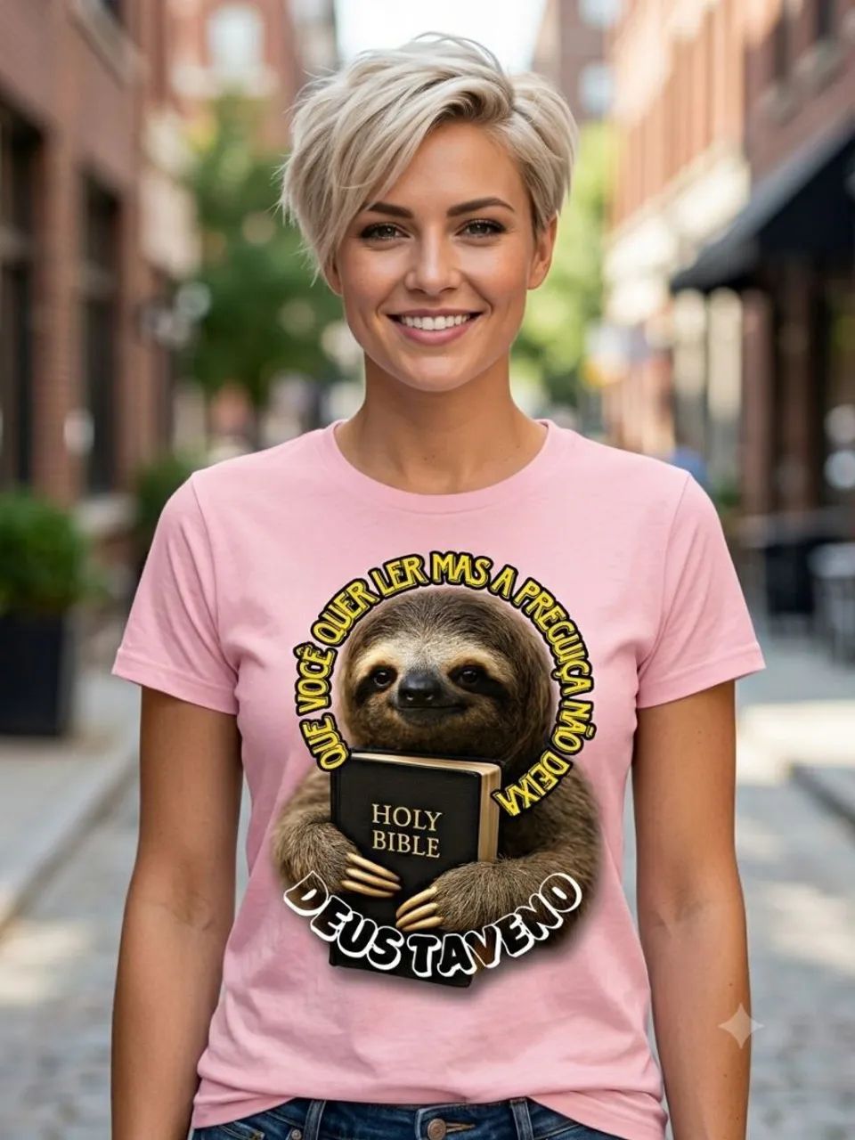 Camisetas cristãs estampas exclusivas  - Foto 3