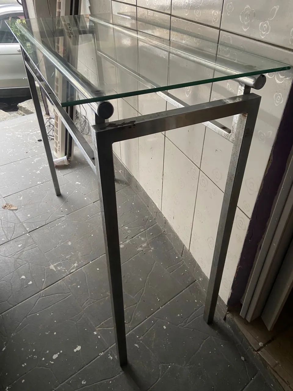 Mesa de vidro para loja  - Foto 2