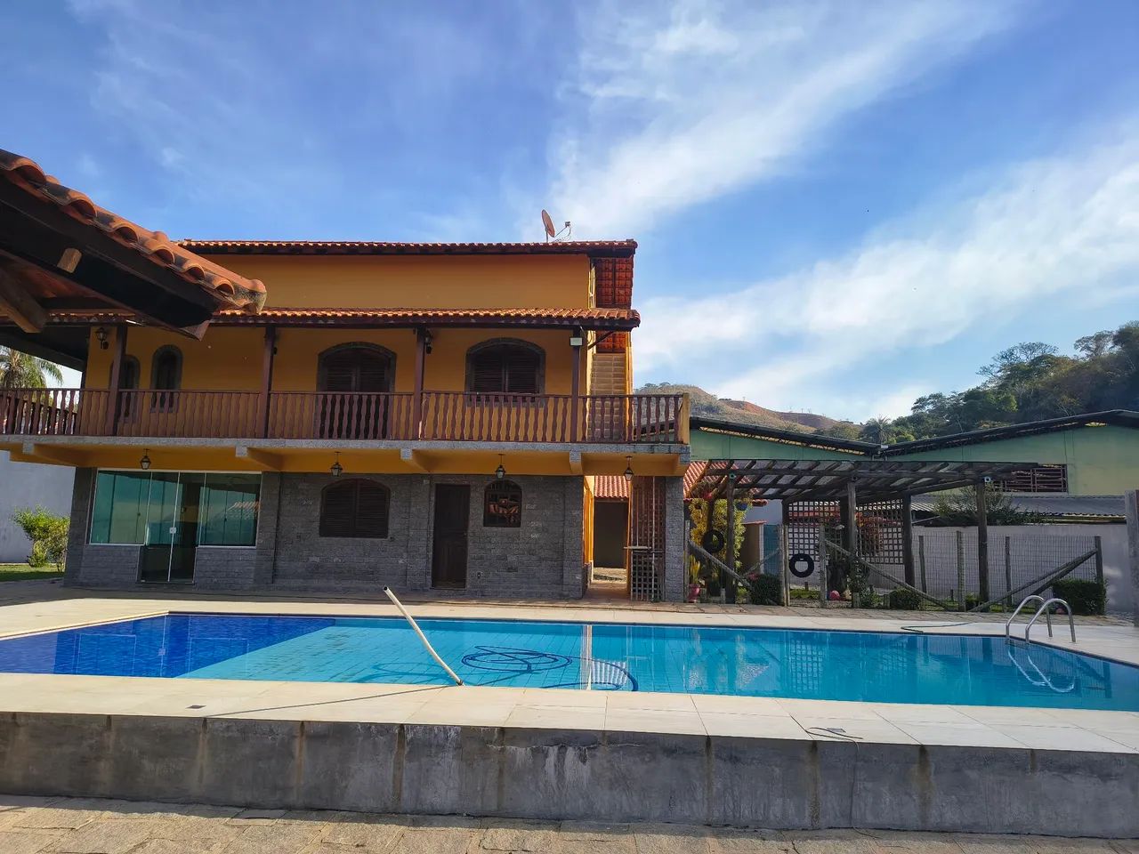 Posse - Sítio com 2 casas com 4 quartos, piscina etc. Oportunidade! - Foto 5