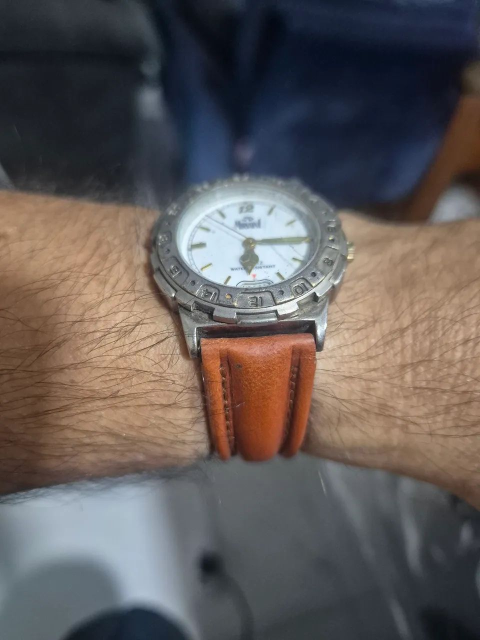 Relógio MIRVAINE SPORT  À QUARTZ    -   FUNCIONANDO PERFEITAMENTE - Foto 4