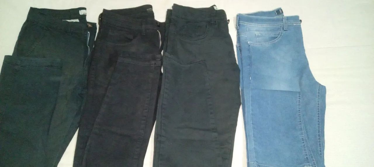Kit 4 Calças Masculinas - Desapego - Foto 2