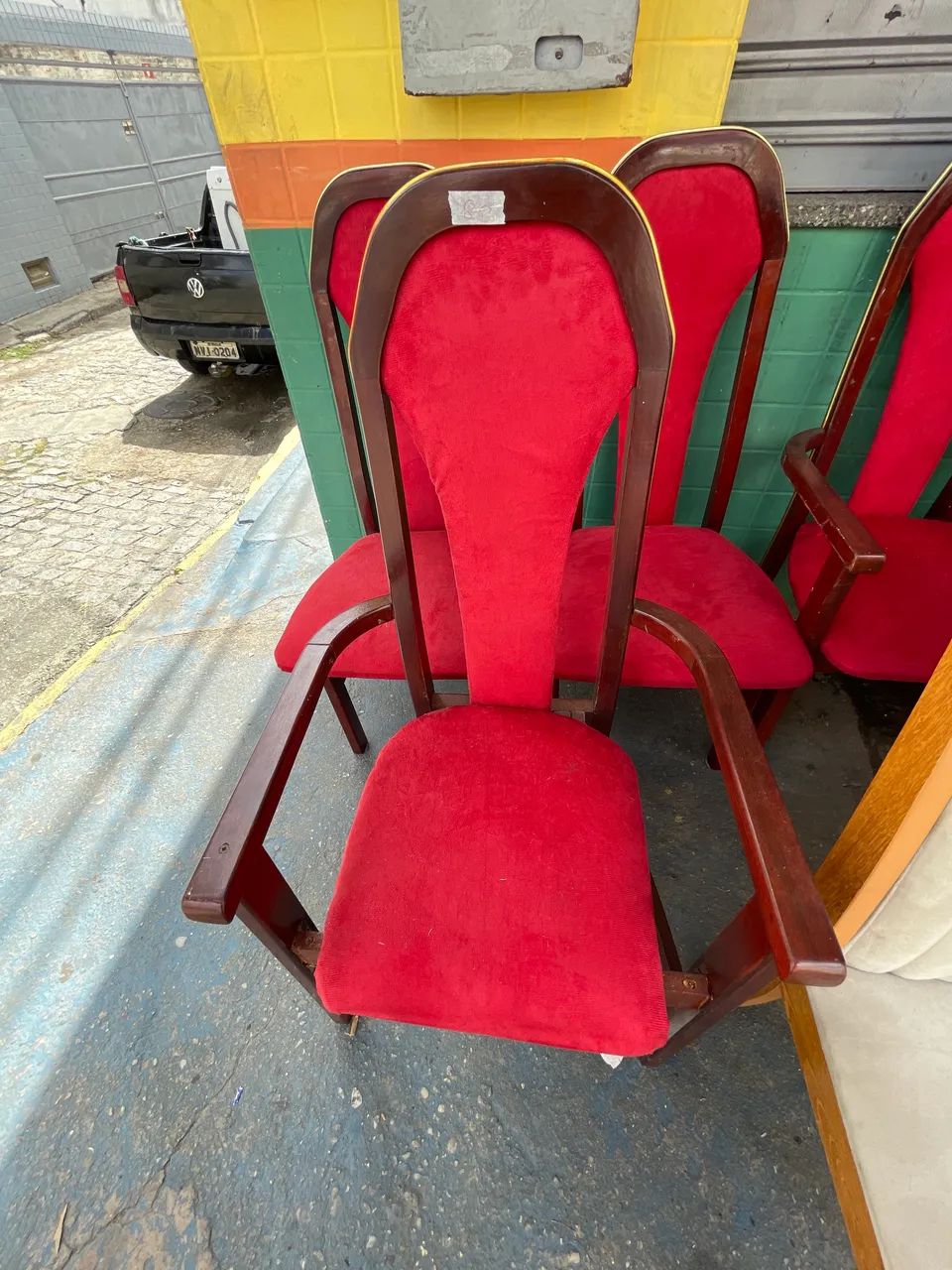 Cadeira avulso de mandeira 