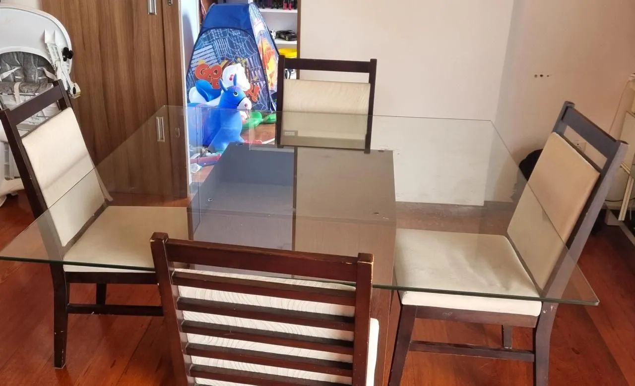 MESA DE JANTAR QUADRADA 1.40M² - SÓ MESA - 65570167837697123