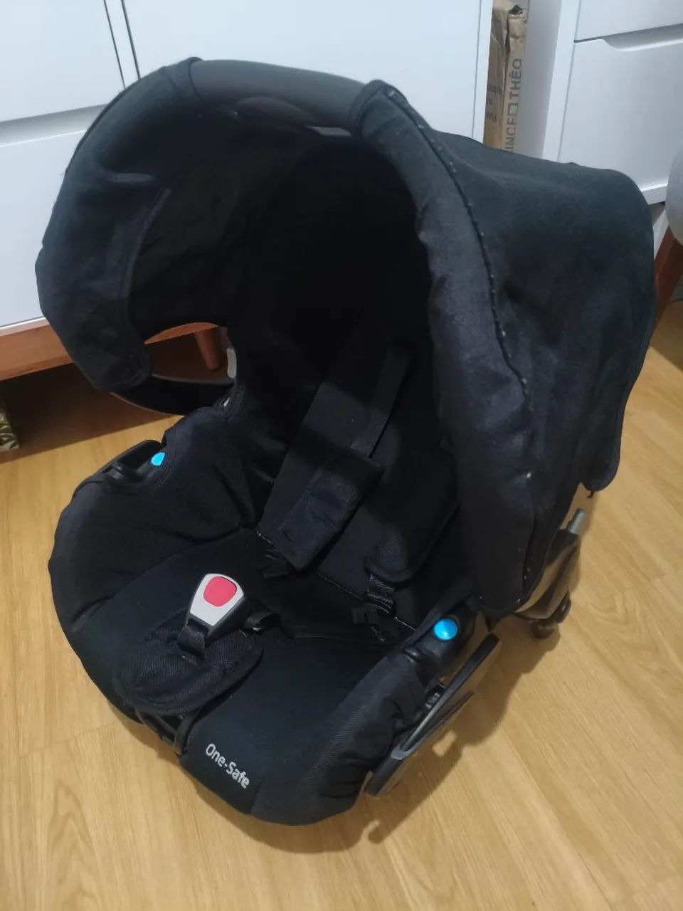 Conjunto 1st Mobi System - Carrinho de bebê + Bebê conforto + Moises - Foto 5