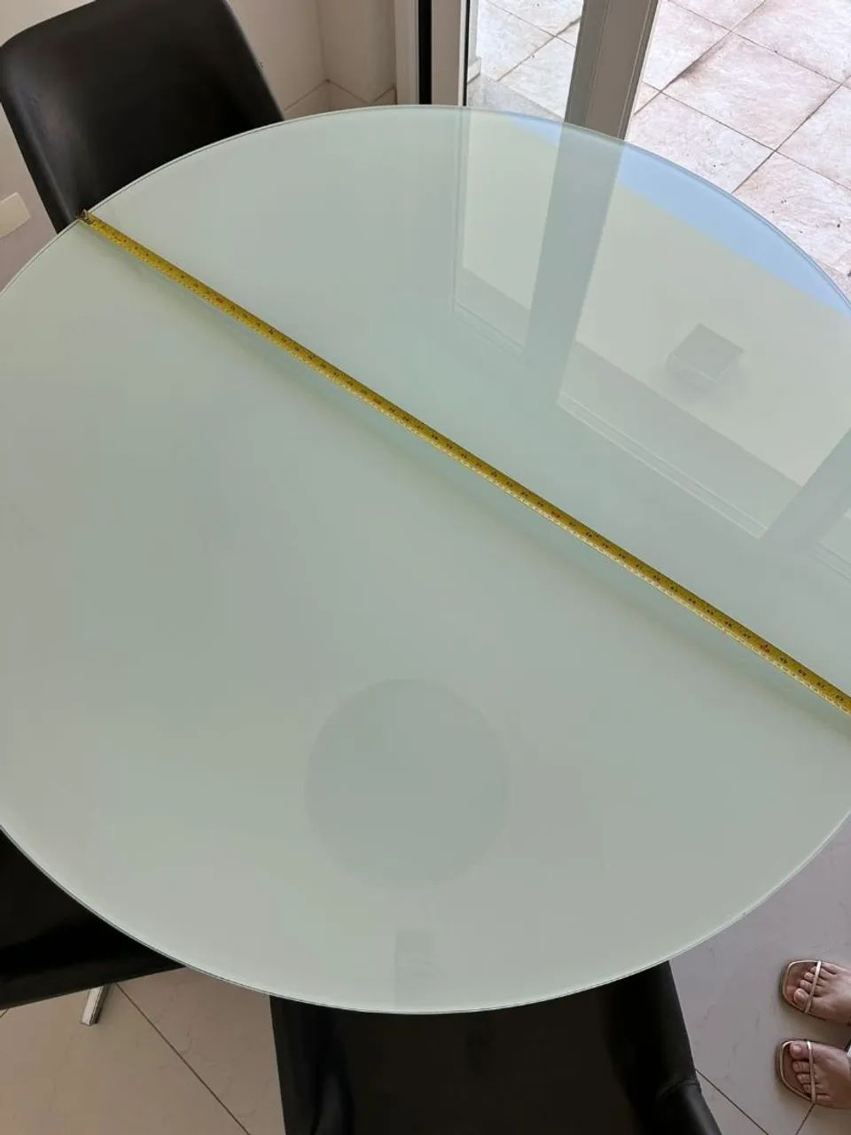 Mesa de jantar de vidro 8 mm  - Foto 2