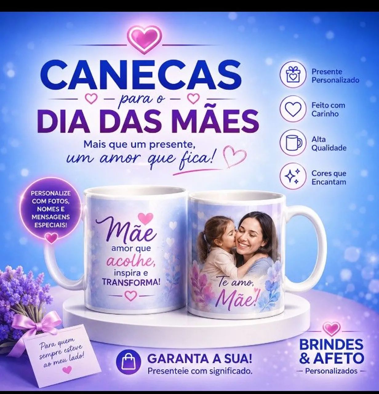 Canecas personalizadas dia das mães - Foto 2